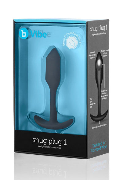 B-Vibe - Snug Plug #1 - Gewichteter Analplug 8 cm