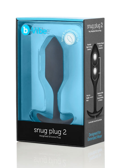 B-Vibe - Snug Plug #2 - Gewichteter Analplug 11 cm