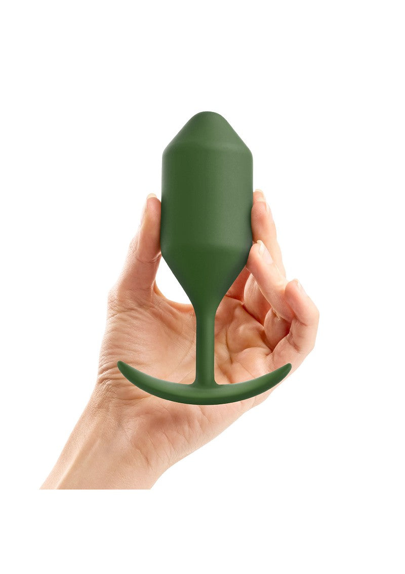 B-Vibe - Snug Plug #4 - Gewichteter Analplug 14 cm