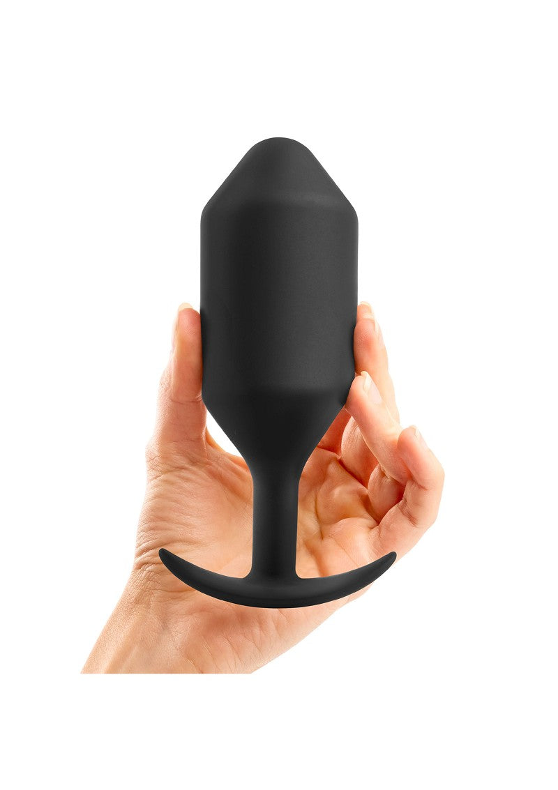 B-Vibe - Snug Plug #6 - Gewichteter Analplug 17 cm