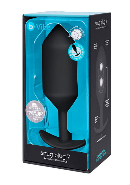 B-Vibe - Snug Plug #7 - Gewichteter Analplug 18 cm