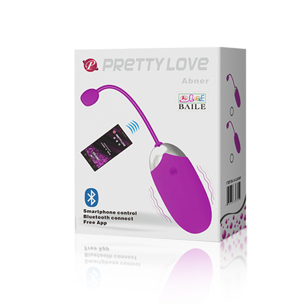 Pretty Love - Abner Vibro-Ei mit App-Steuerung - Violett