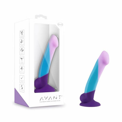 Avant – Purple Haze – Silikon-Dildo mit Saugnapf - 18 cm