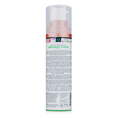 Exotiq - Massage Oil Basilikum-Zitrus - 100 ml
