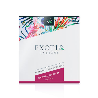 Exotiq - Massagekerze - Bambus-Orchidee 200g