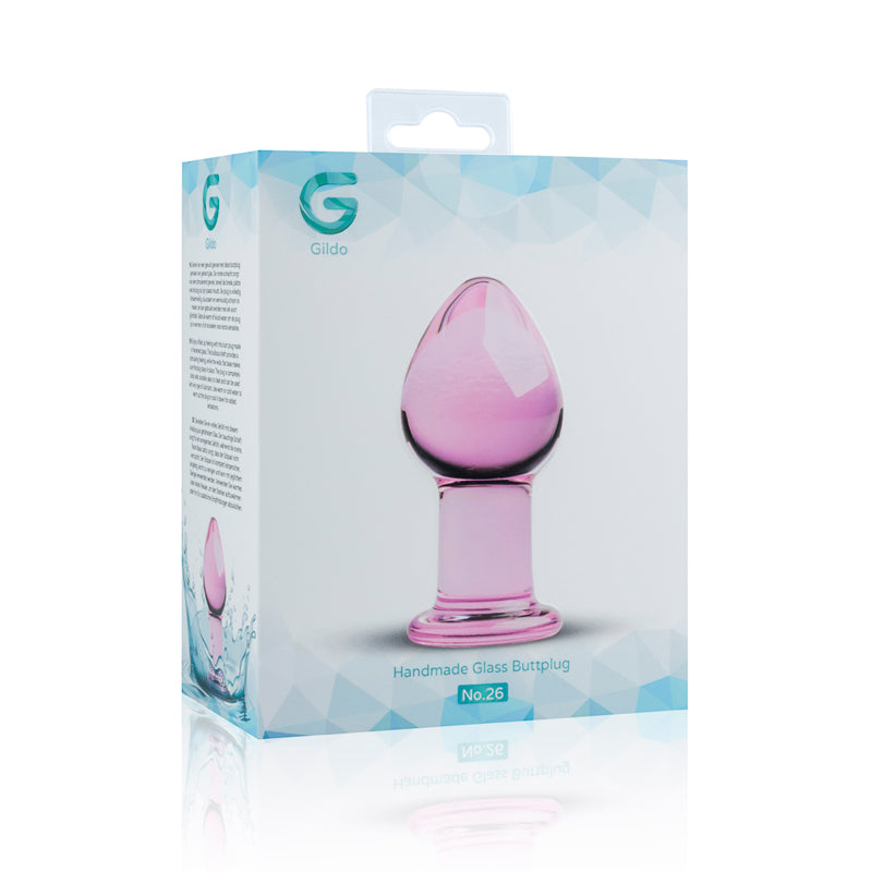 Gildo - No. 26 - Analplug pink - 9 cm