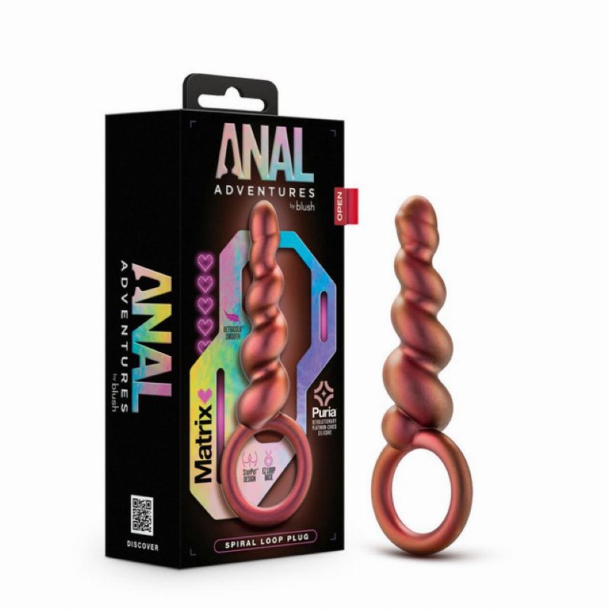 Anal Adventures - Spiral Loop - Analplug